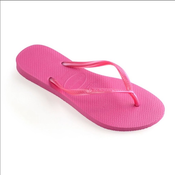 NEW PINK HAVAIANAS FLIP FLOPS - Picture 2 of 8